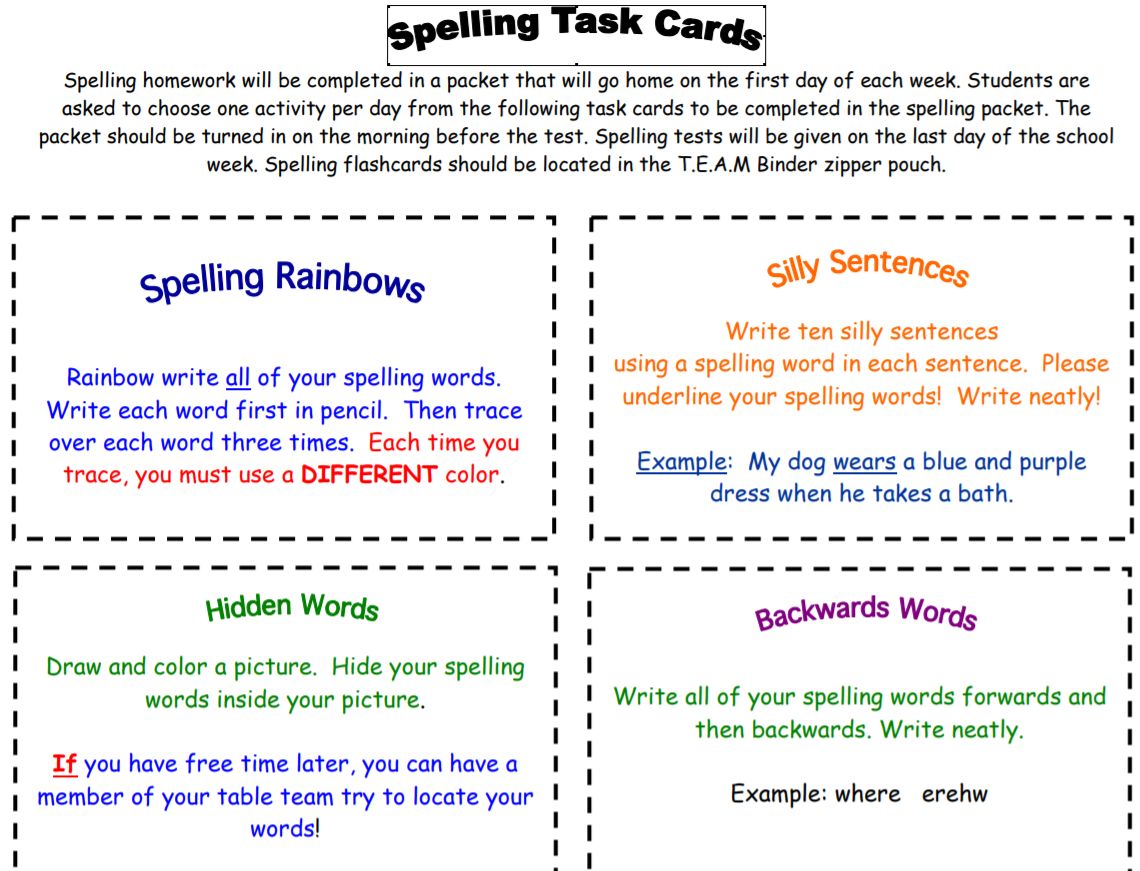 32 Spelling Lists and Worksheets - Best Ed Lessons
